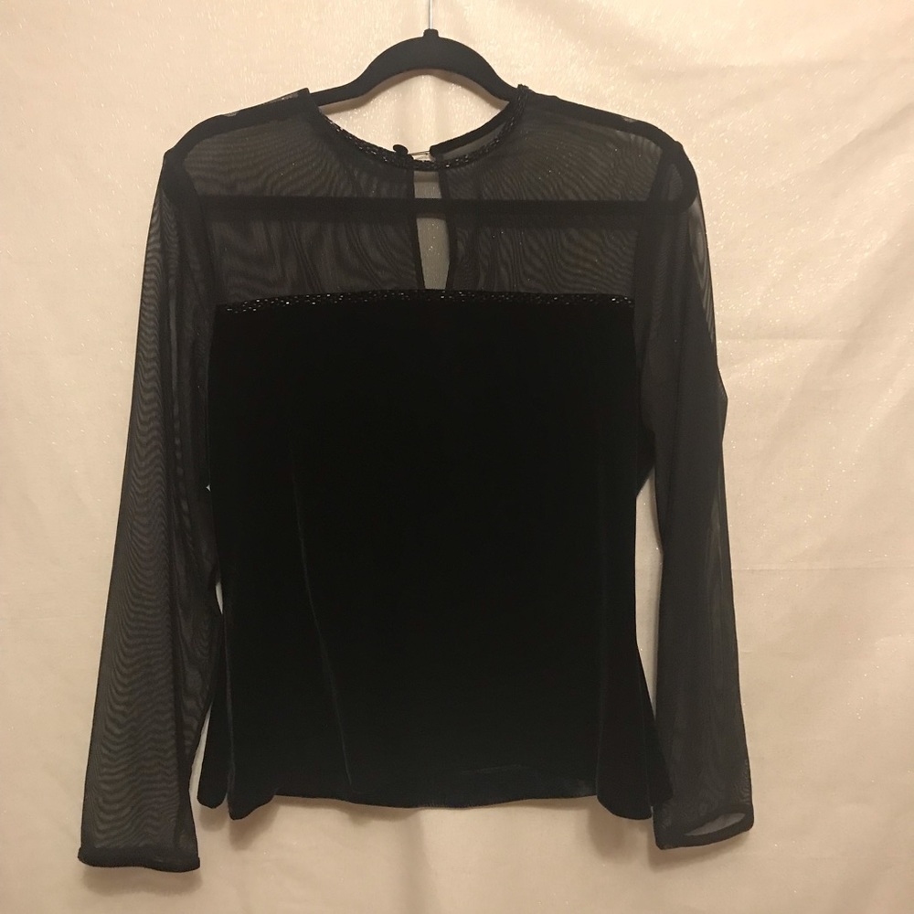 Jessica Howard Velvet, with beading evening wear